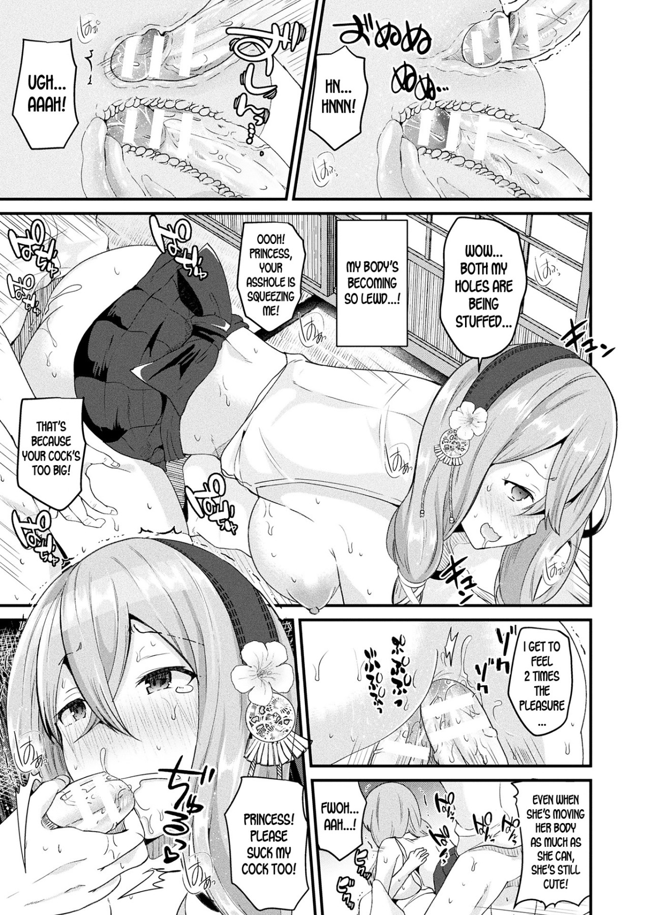 Hentai Manga Comic-Turn into a Girl and Become a Cursed Princess-Read-19